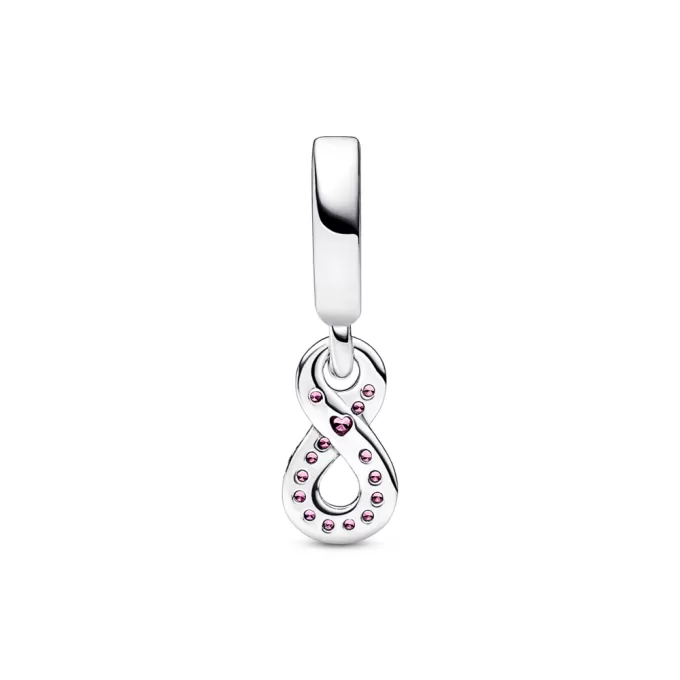 Sparkling Infinity Dangle Charm