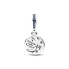 Sparkling Moon Spinning Dangle Charm