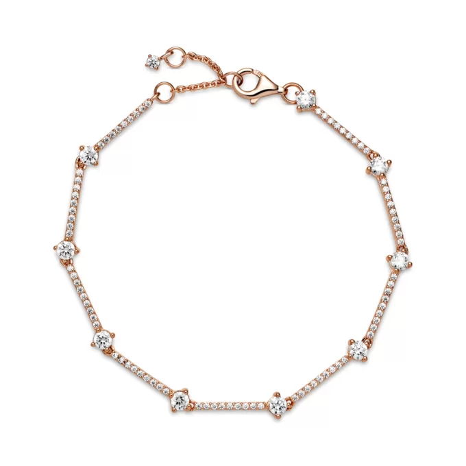 Sparkling Pavé Bars Bracelet