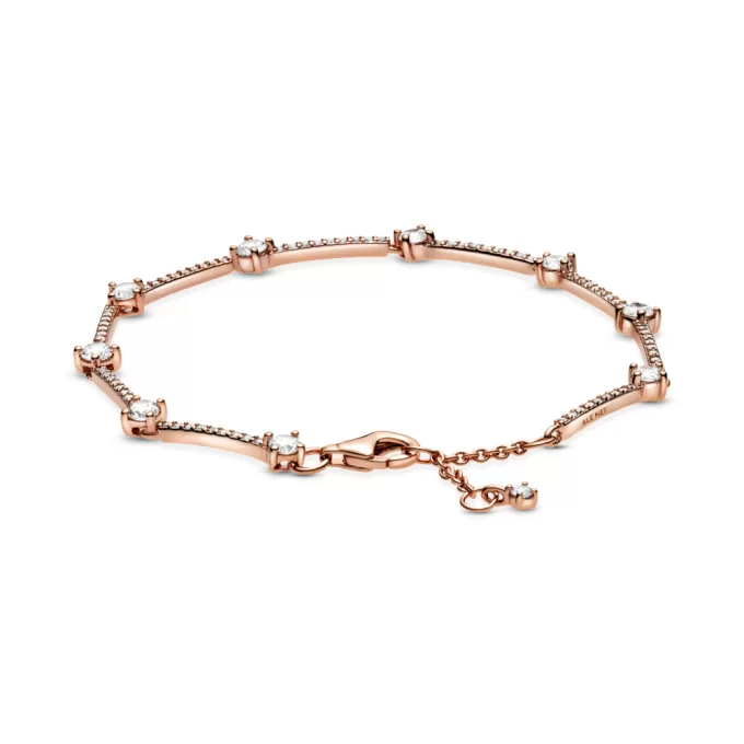 Sparkling Pavé Bars Bracelet