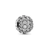 Sparkling Pavé Round Charm