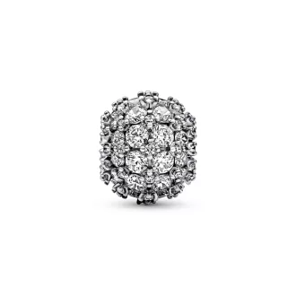 Sparkling Pavé Round Charm