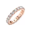 Sparkling Row Eternity Ring
