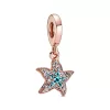 Sparkling Starfish Dangle Charm