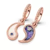 Splittable Yin & Yang Sparkling Dangle Charm