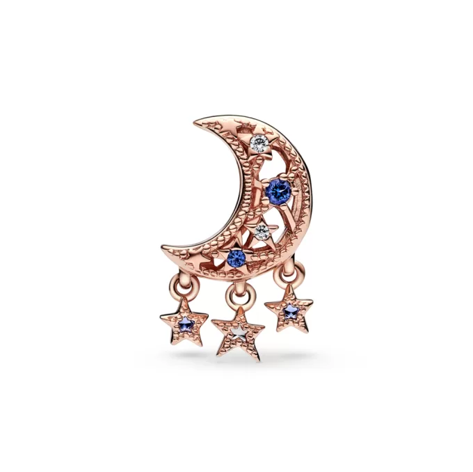 Star & Crescent Moon Charm