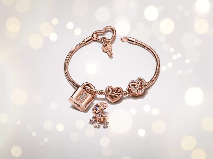 Star & Crescent Moon Charm