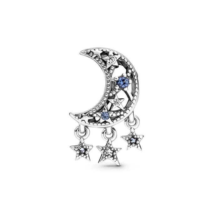 Star & Crescent Moon Charm