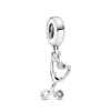 Stethoscope Heart Dangle Charm