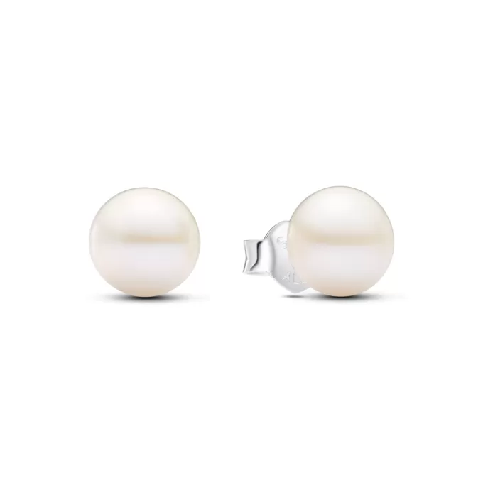 Treated Freshwater Cultured Pearl 4.5mm Stud Earrings