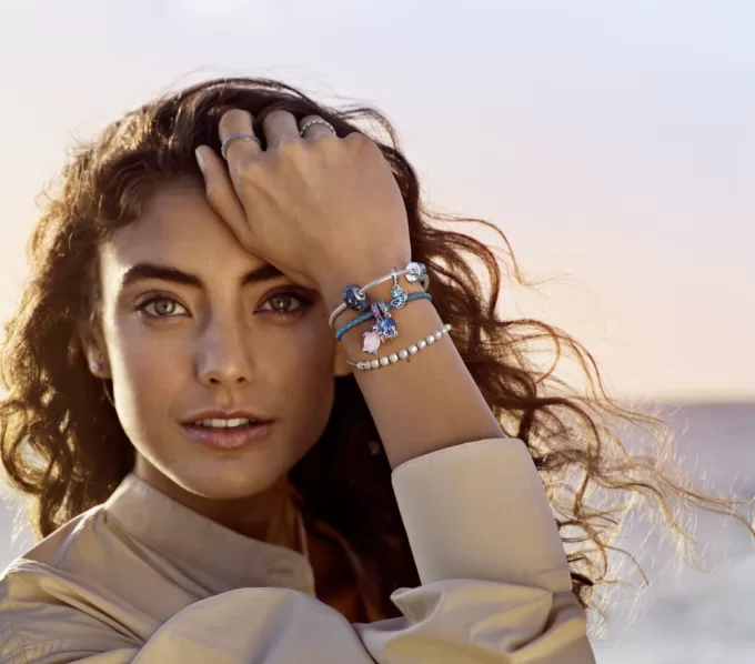 Tropical Starfish & Shell Clip Charm