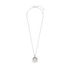 Two-tone Circles Pendant & Necklace