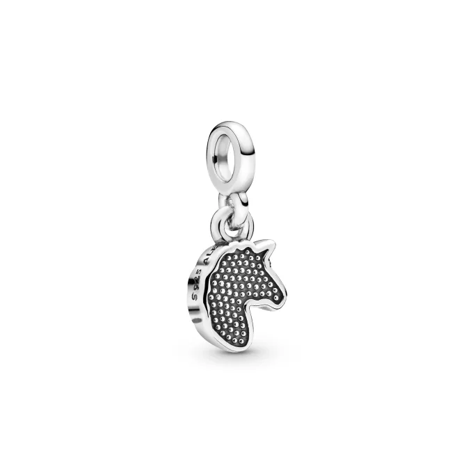 Unicorn sterling silver dangle charm