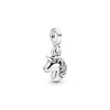 Unicorn sterling silver dangle charm
