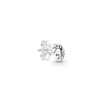 Unicorn sterling sterling silver stud earring