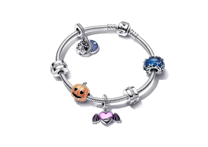 Vampire Winged Heart Dangle Charm Vampire Winged Heart Dangle Charm