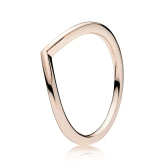 Wishbone 14k Rose Gold-plated ring Wishbone 14k Rose Gold-plated ring